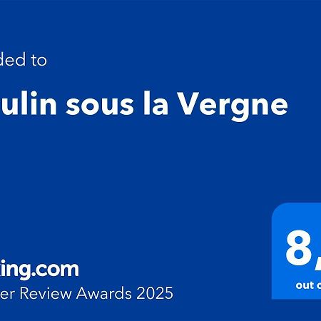 Moulin Sous La Vergne Nanteuil-en-Vallée Exterior foto